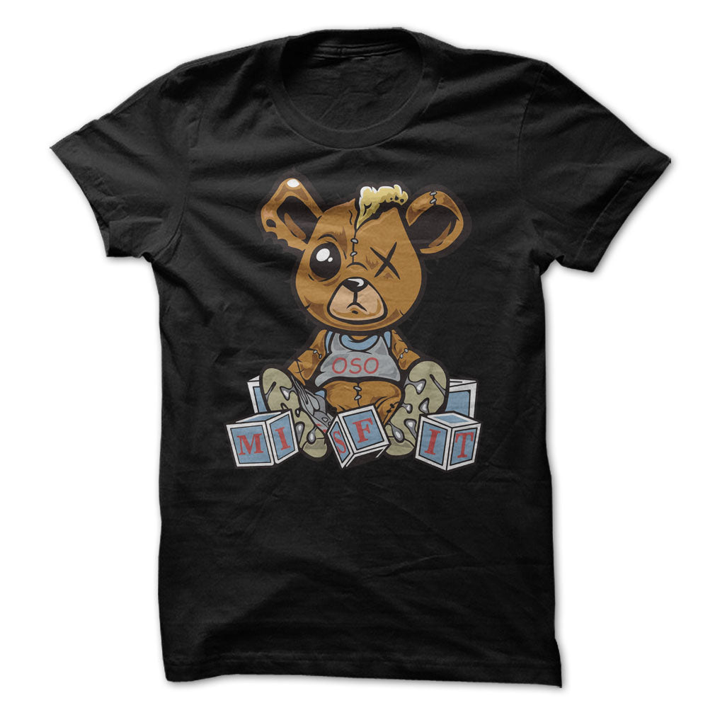 Misfit Teddy Bear Graphic Tee