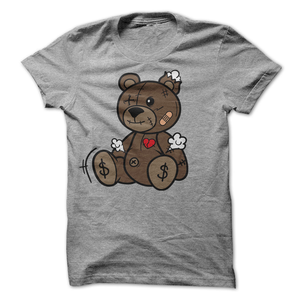 Damaged Teddy Bear Graphic Tee