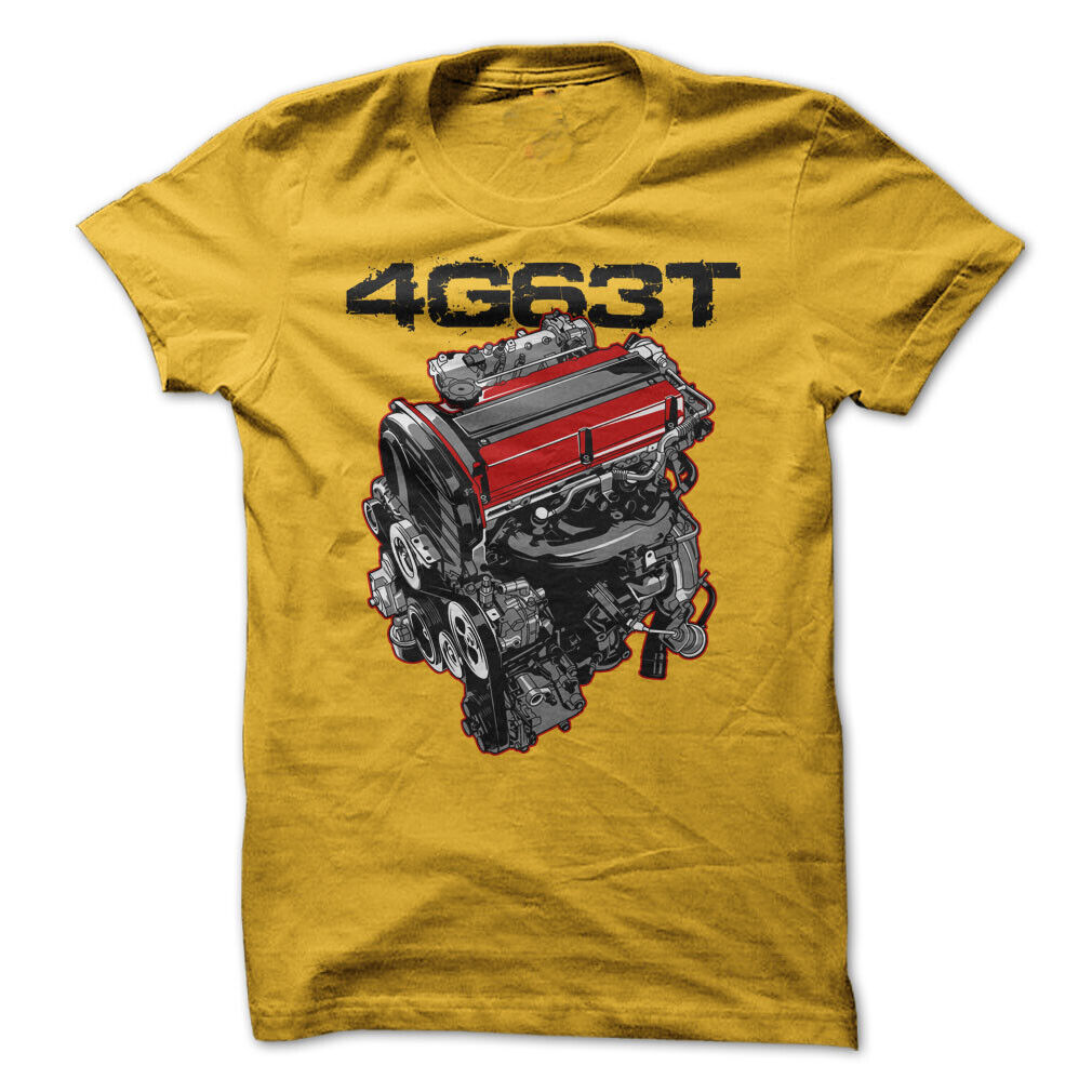 4G63T Motor Engine Graphic Tee