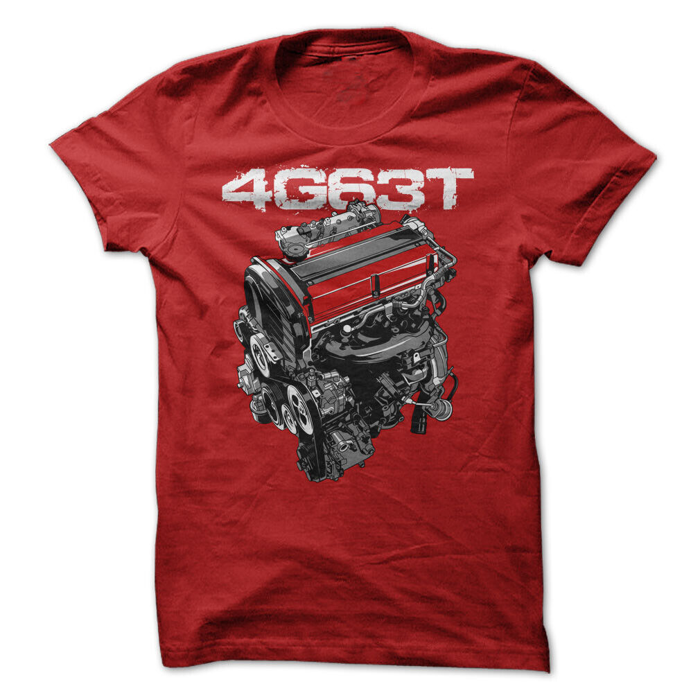 4G63T Motor Engine Graphic Tee