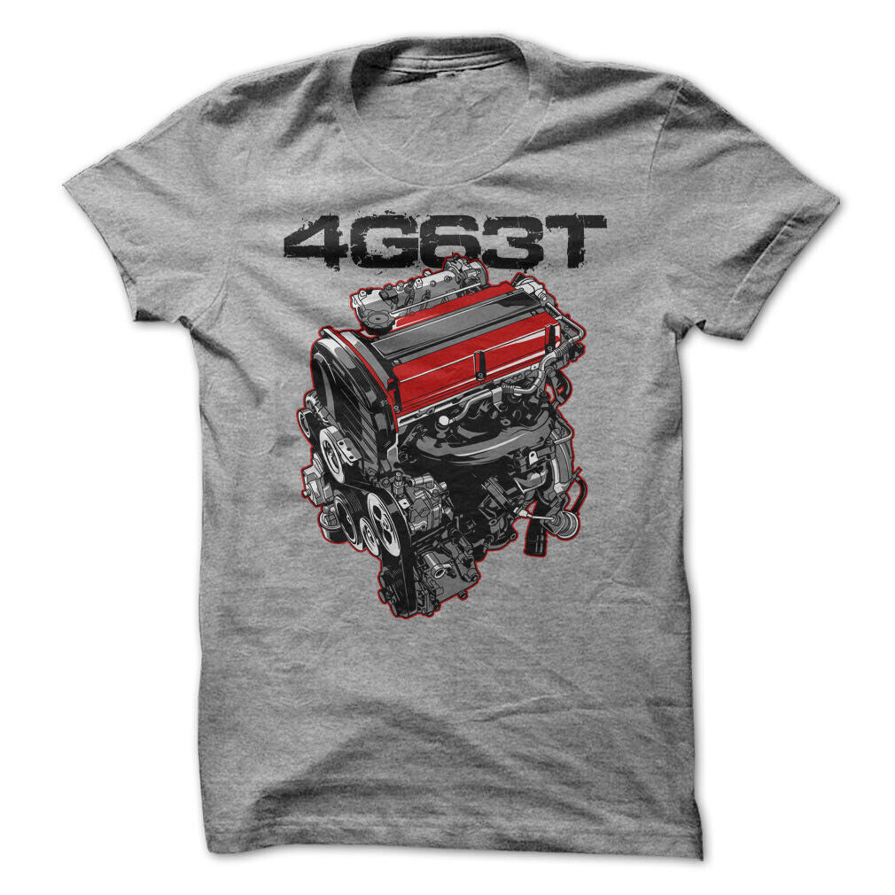 4G63T Motor Engine Graphic Tee