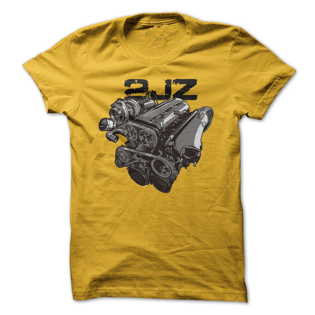2JZ Motor Engine Graphic Tee