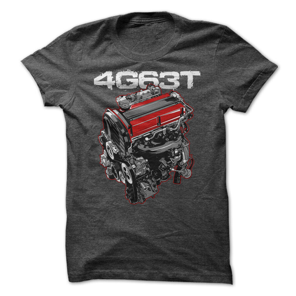 4G63T Motor Engine Graphic Tee