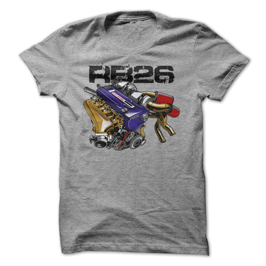 RB26 DETT Motor Engine Graphic Tee