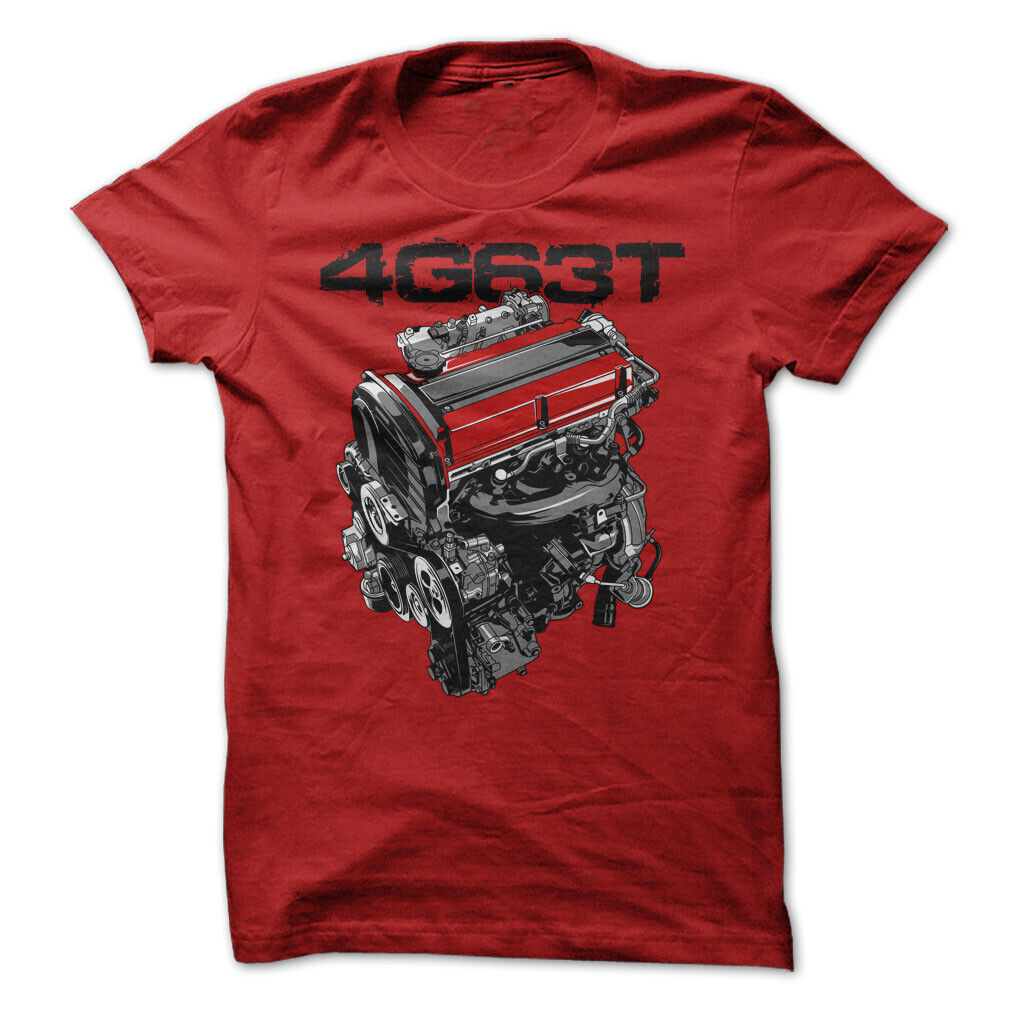 4G63T Motor Engine Graphic Tee
