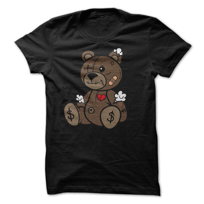 Damaged Teddy Bear Graphic Tee