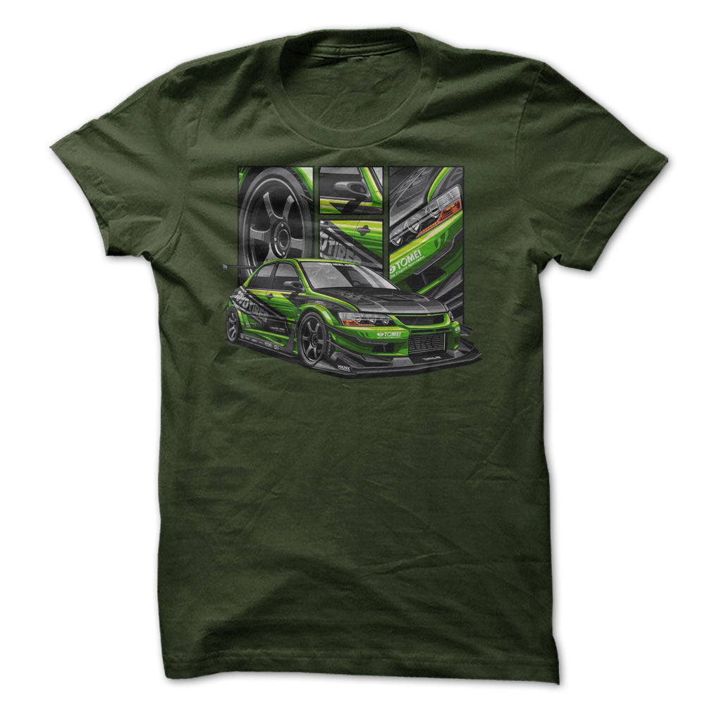 Mitsubishi Lancer Evolution Evo VIII Graphic Tee