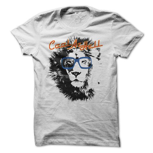 Cool As Hell Lion Graphic Tee