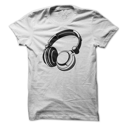 DJ Headphones Graphic Tee