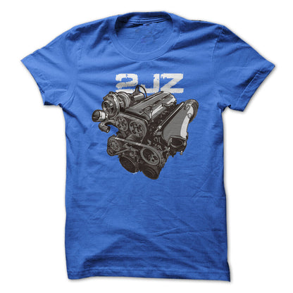 2JZ Motor Engine Graphic Tee