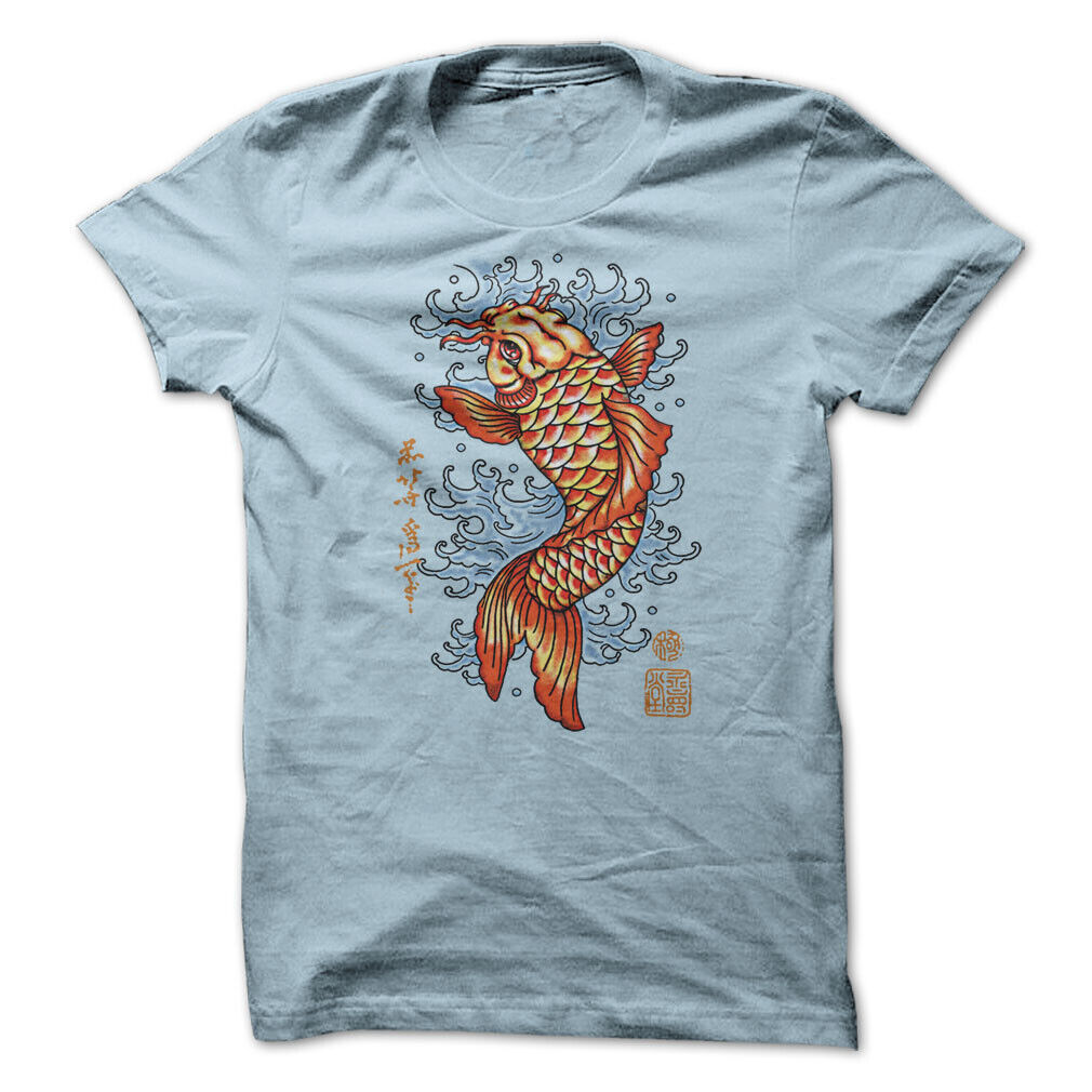 Koi Fish Geisha Graphic Tee