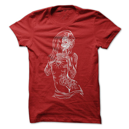 Tattoo Girl Graphic Tee