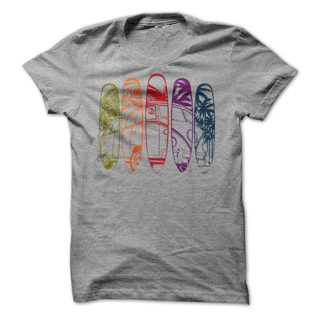 VW Beetle Surfer Graphic Tee
