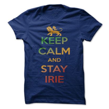 Keep Calm And Stay Irie Graphic Tee