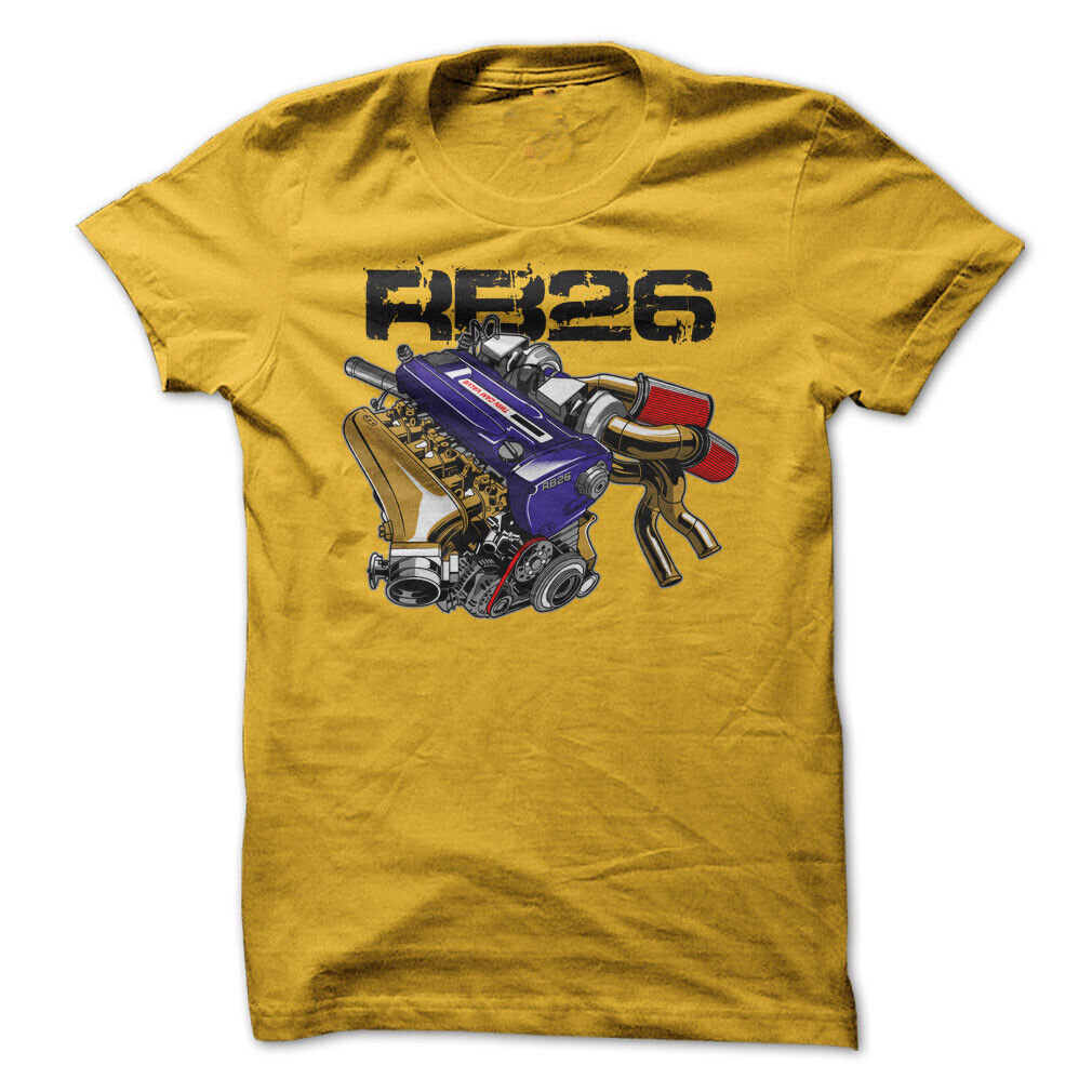 RB26 DETT Motor Engine Graphic Tee