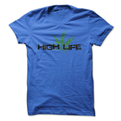 High Life Weed Graphic Tee
