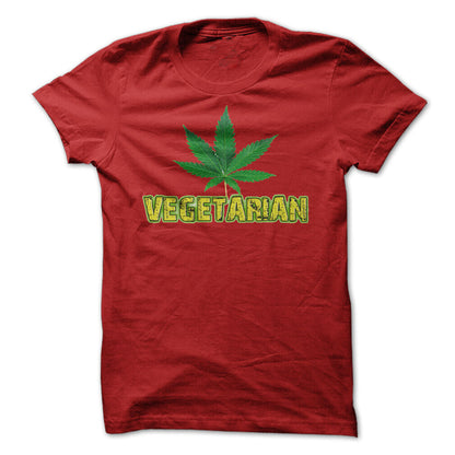 Weed Vegetarian Graphic Tee