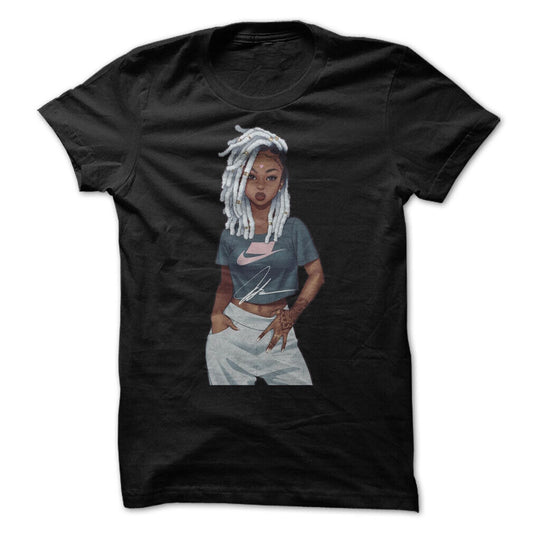 Faux Locs Beauty Graphic Tee
