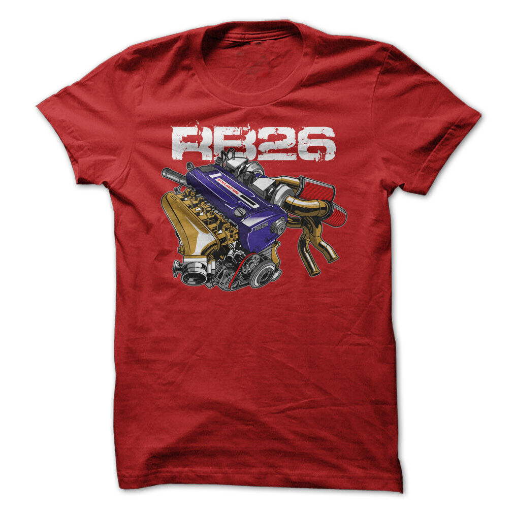 RB26 DETT Motor Engine Graphic Tee