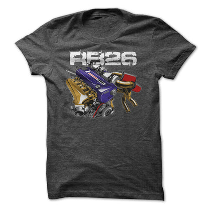 RB26 DETT Motor Engine Graphic Tee