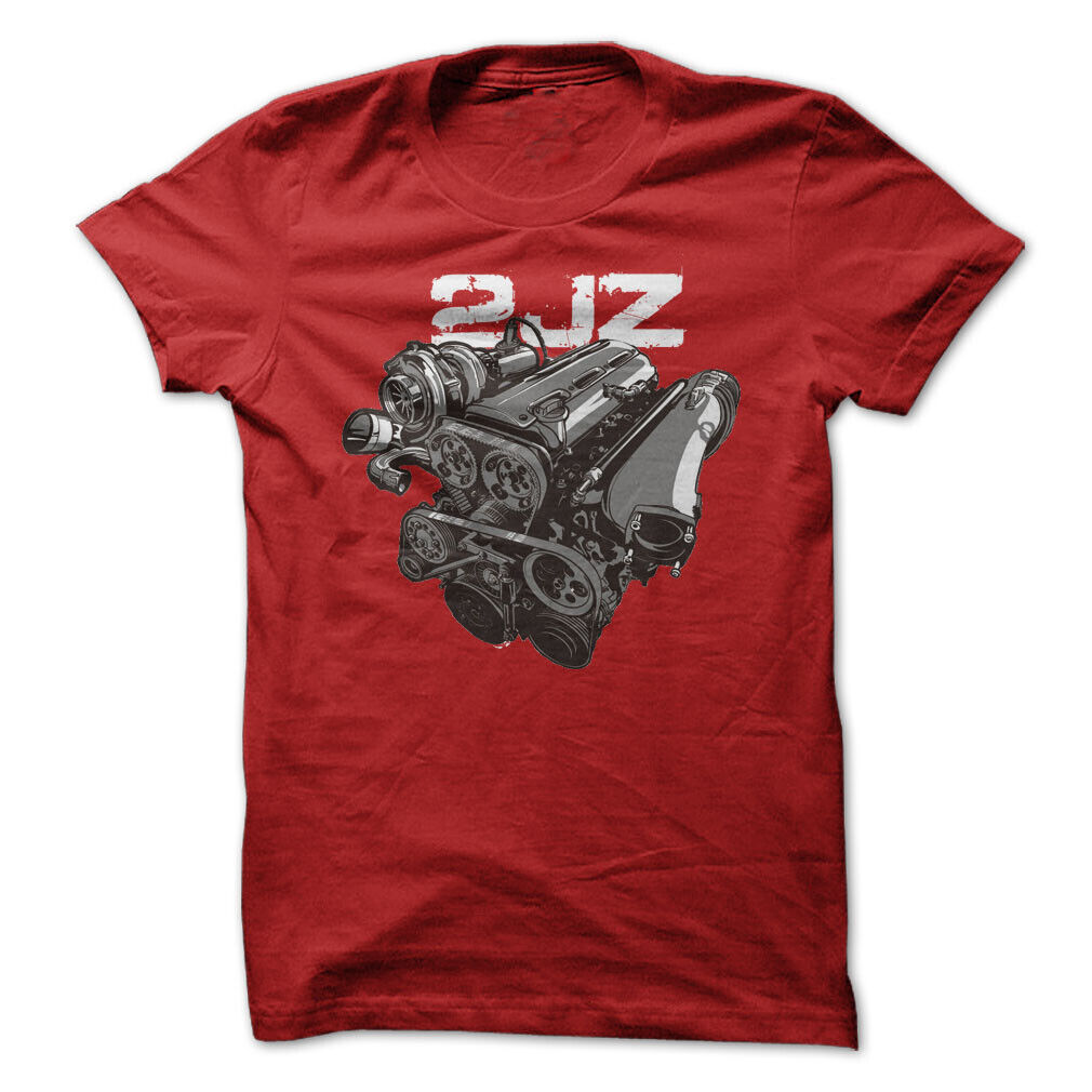 2JZ Motor Engine Graphic Tee