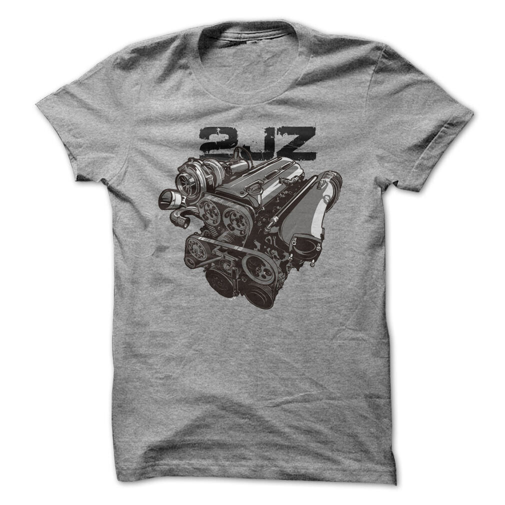 2JZ Motor Engine Graphic Tee