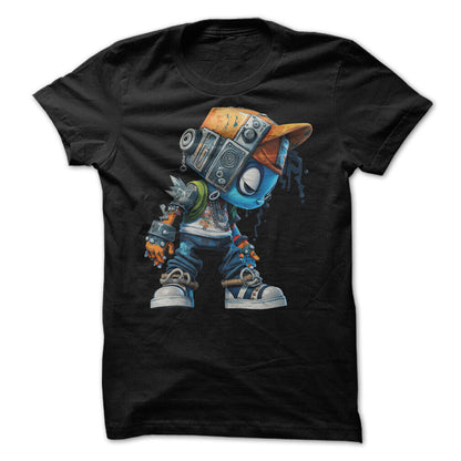 Nikko Rebel Robots Graphic Tee