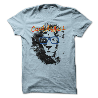 Cool As Hell Lion Graphic Tee
