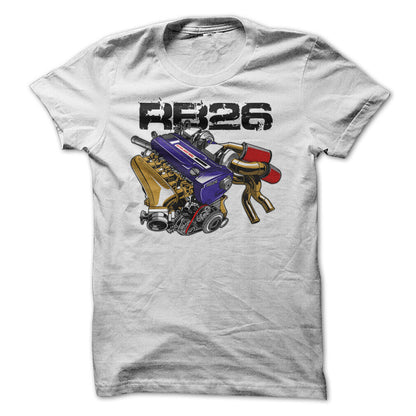 RB26 DETT Motor Engine Graphic Tee