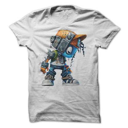 Nikko Rebel Robots Graphic Tee