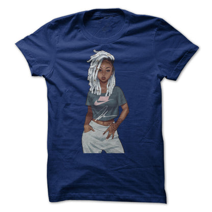 Faux Locs Beauty Graphic Tee