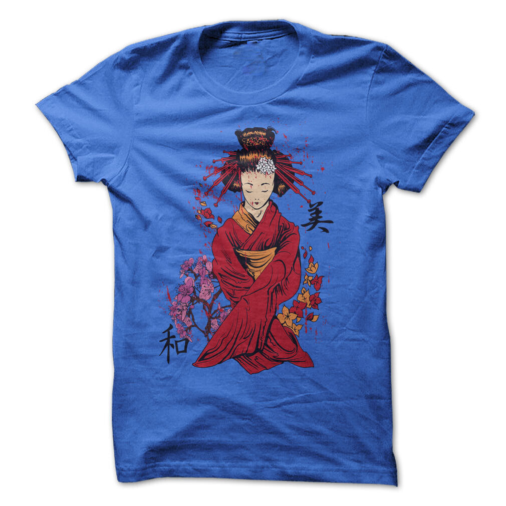 Japanese Geisha Graphic Tee