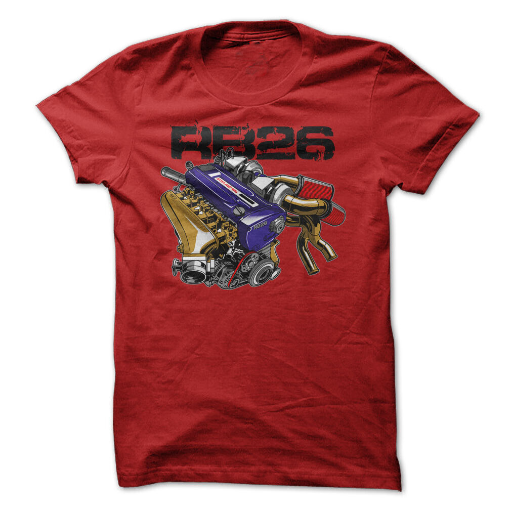 RB26 DETT Motor Engine Graphic Tee