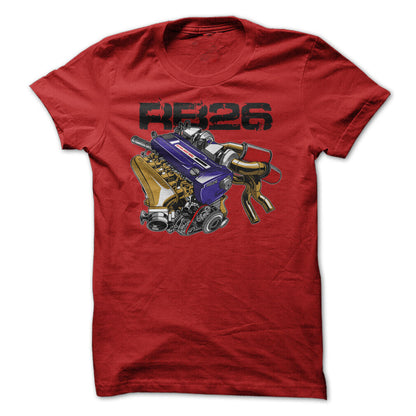 RB26 DETT Motor Engine Graphic Tee