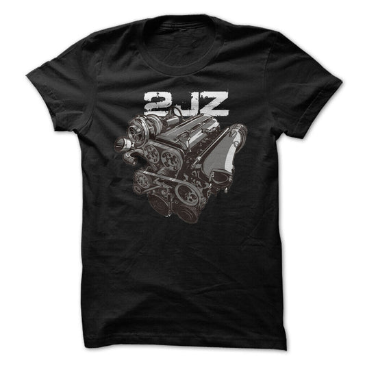 2JZ Motor Engine Graphic Tee