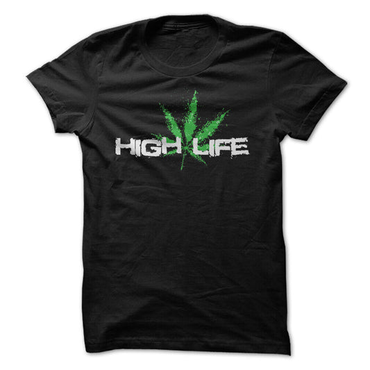 High Life Weed Graphic Tee