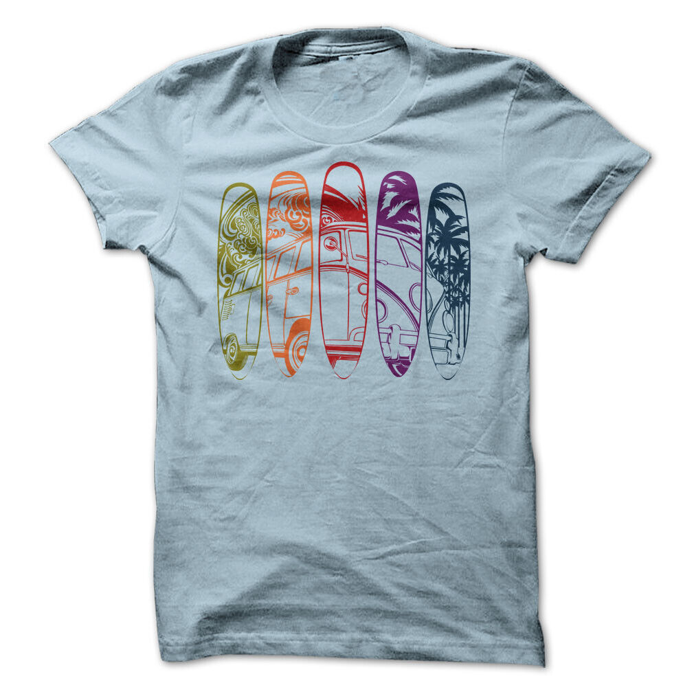 VW Beetle Surfer Graphic Tee