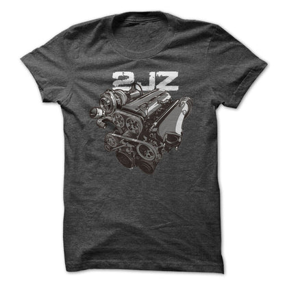 2JZ Motor Engine Graphic Tee