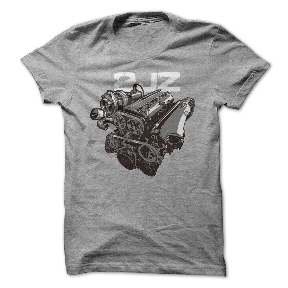 2JZ Motor Engine Graphic Tee