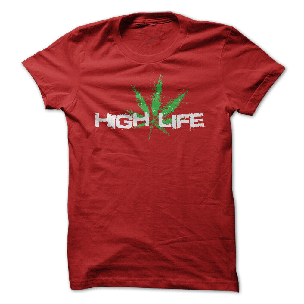 High Life Weed Graphic Tee