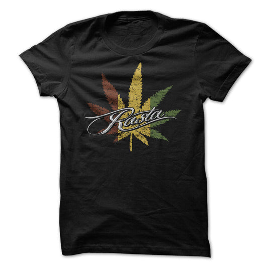 Rasta Weed Graphic Tee