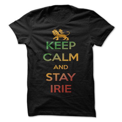 Keep Calm And Stay Irie Graphic Tee