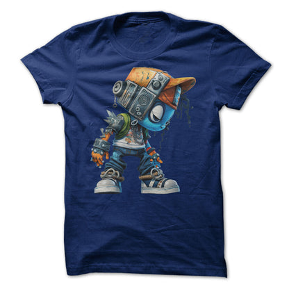 Nikko Rebel Robots Graphic Tee