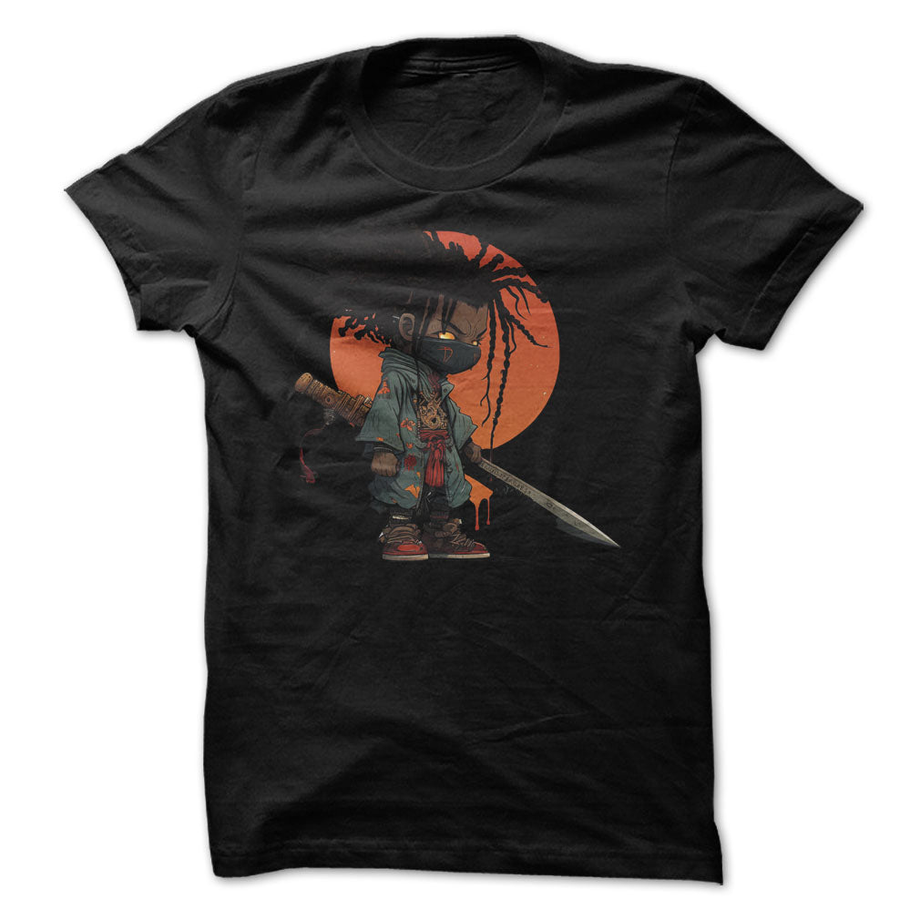 Black Samurai Graphic Tee