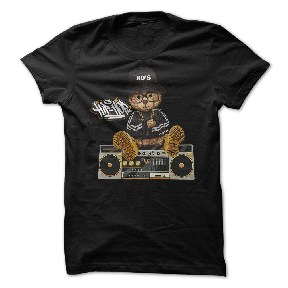 HipHop Teddy Bear Graphic Tee