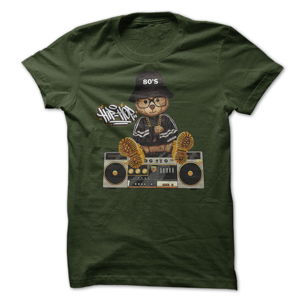 HipHop Teddy Bear Graphic Tee