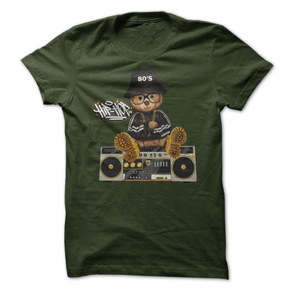 HipHop Teddy Bear Graphic Tee